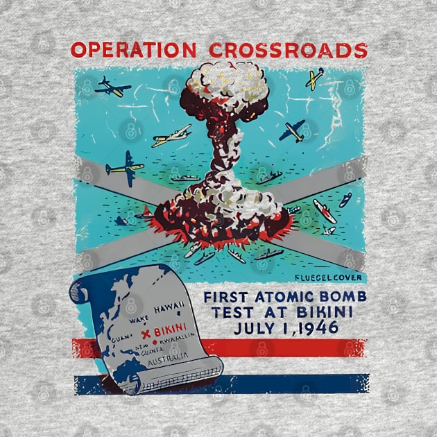 Operation Crossroads - Atomic Bomb Test at Bikini by Distant War